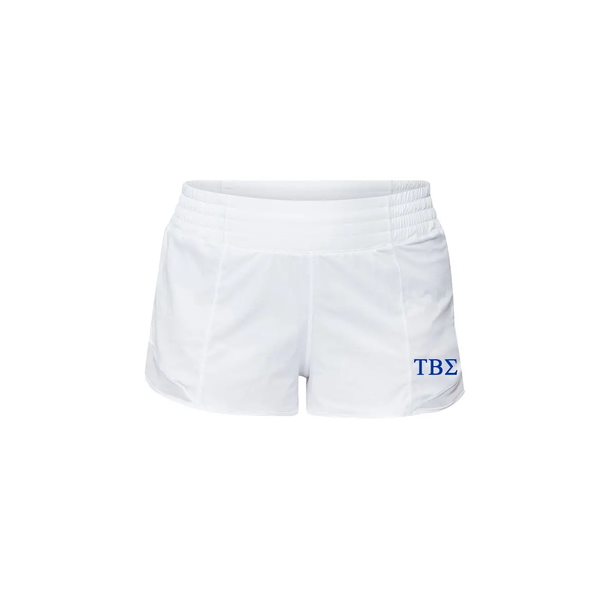 Tau Beta Sigma Lululemon Hotty Hot High-Rise Lined Short 2.5" - White 1