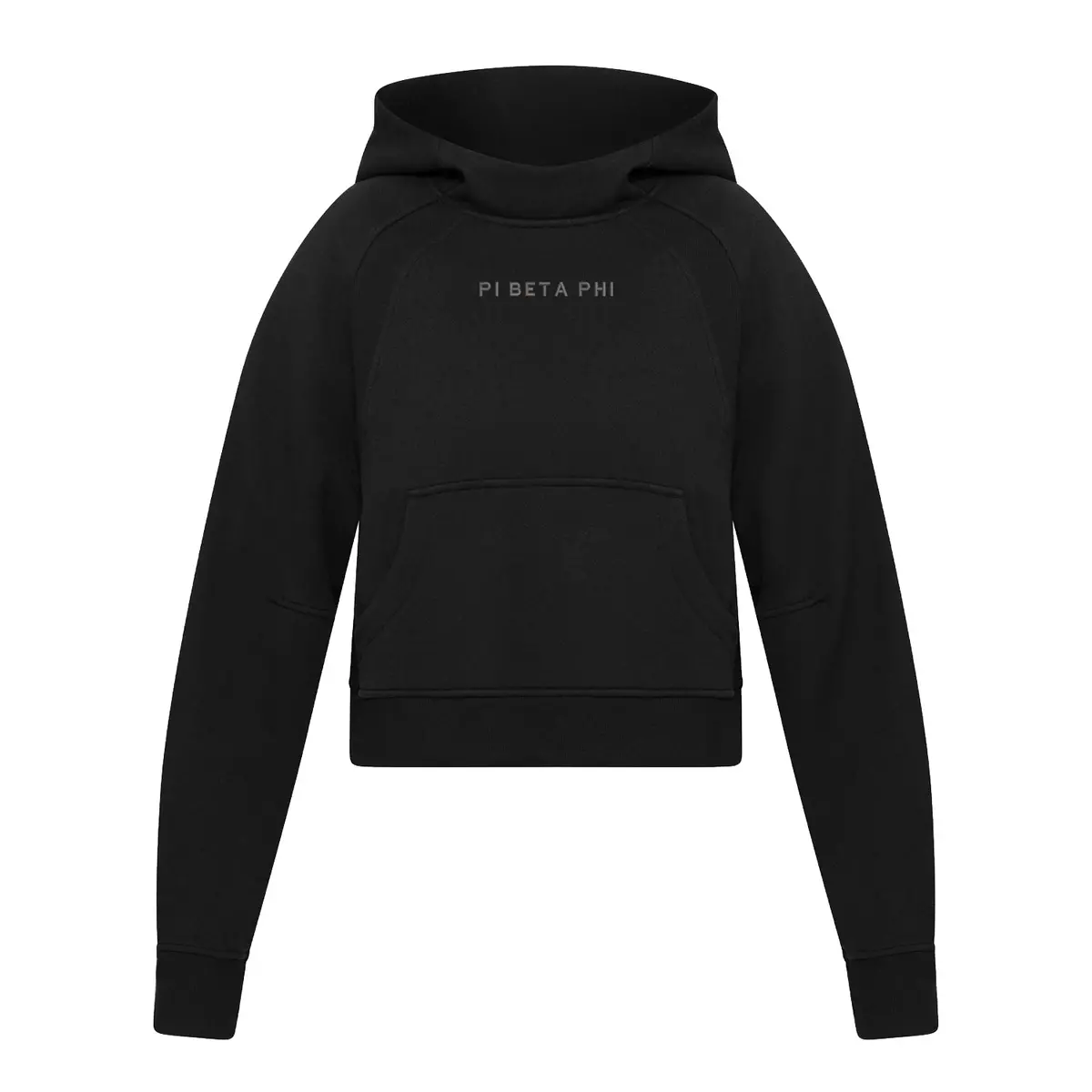 Pi Beta Phi Lululemon Scuba Oversized Hoodie - Black 1