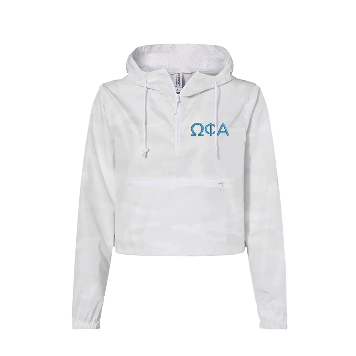 Omega Phi Alpha Crop Windbreaker 1