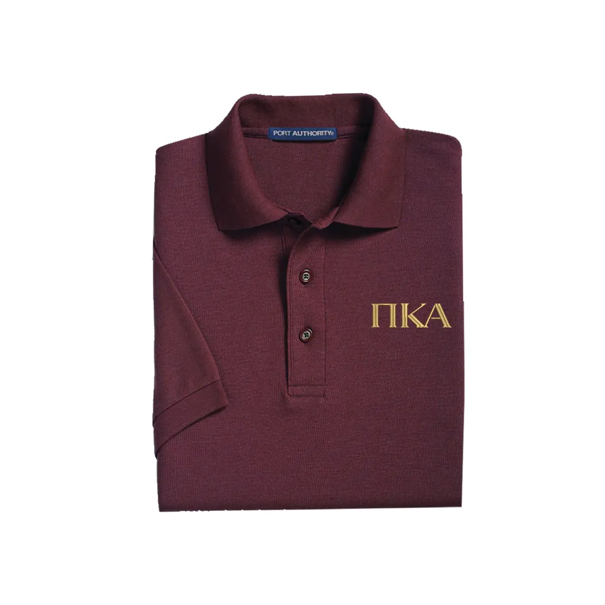 Pi Kappa Alpha Cotton Pique Polo - Pka 1