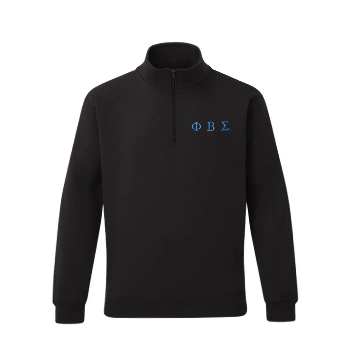 Phi Beta Sigma Lululemon Steady State Half-Zip - Black 1