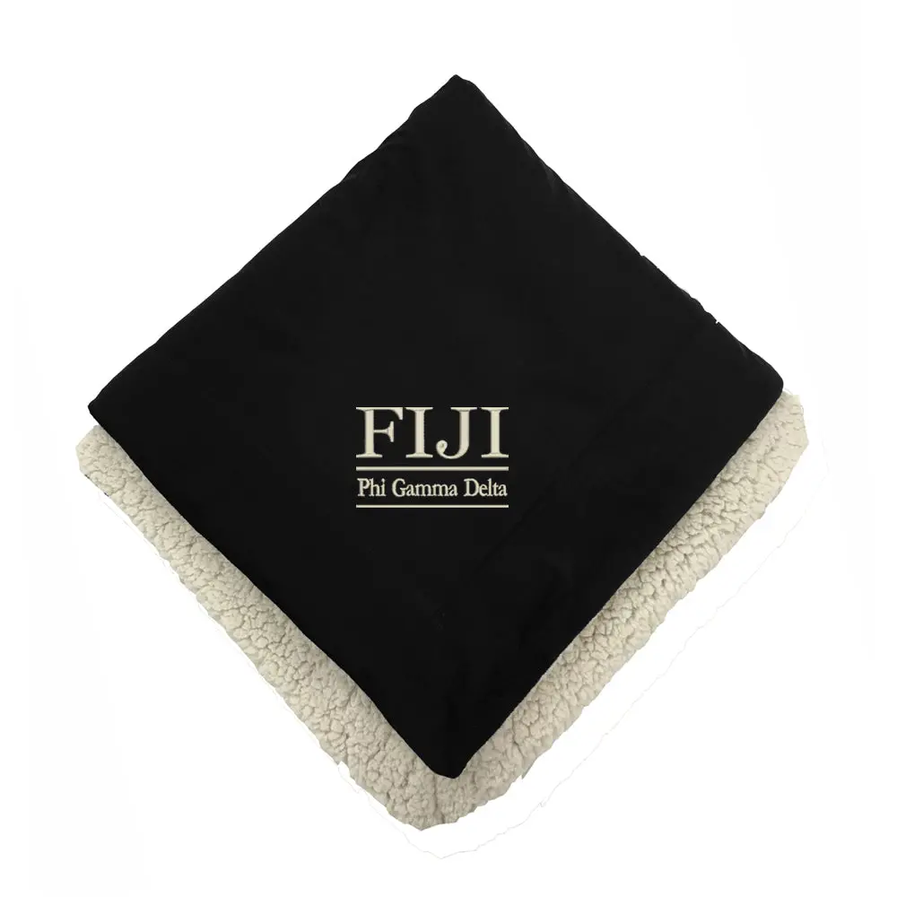 Phi Gamma Delta Sherpa Lined Blanket 1