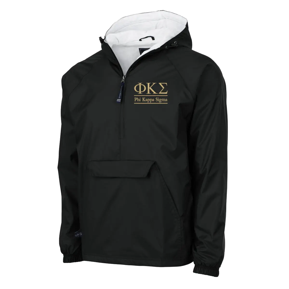 Phi Kappa Sigma Flannel Lined Windbreaker 1