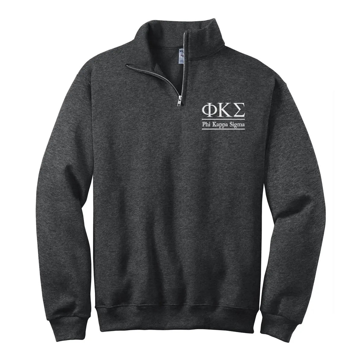 Phi Kappa Sigma Quarter Zip Pullover Sweatshirt 1