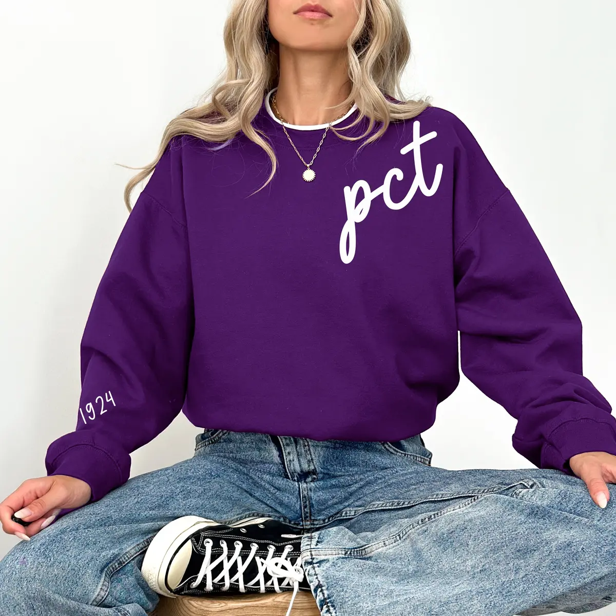 Phi Chi Theta 1924 Avenue Crewneck 1