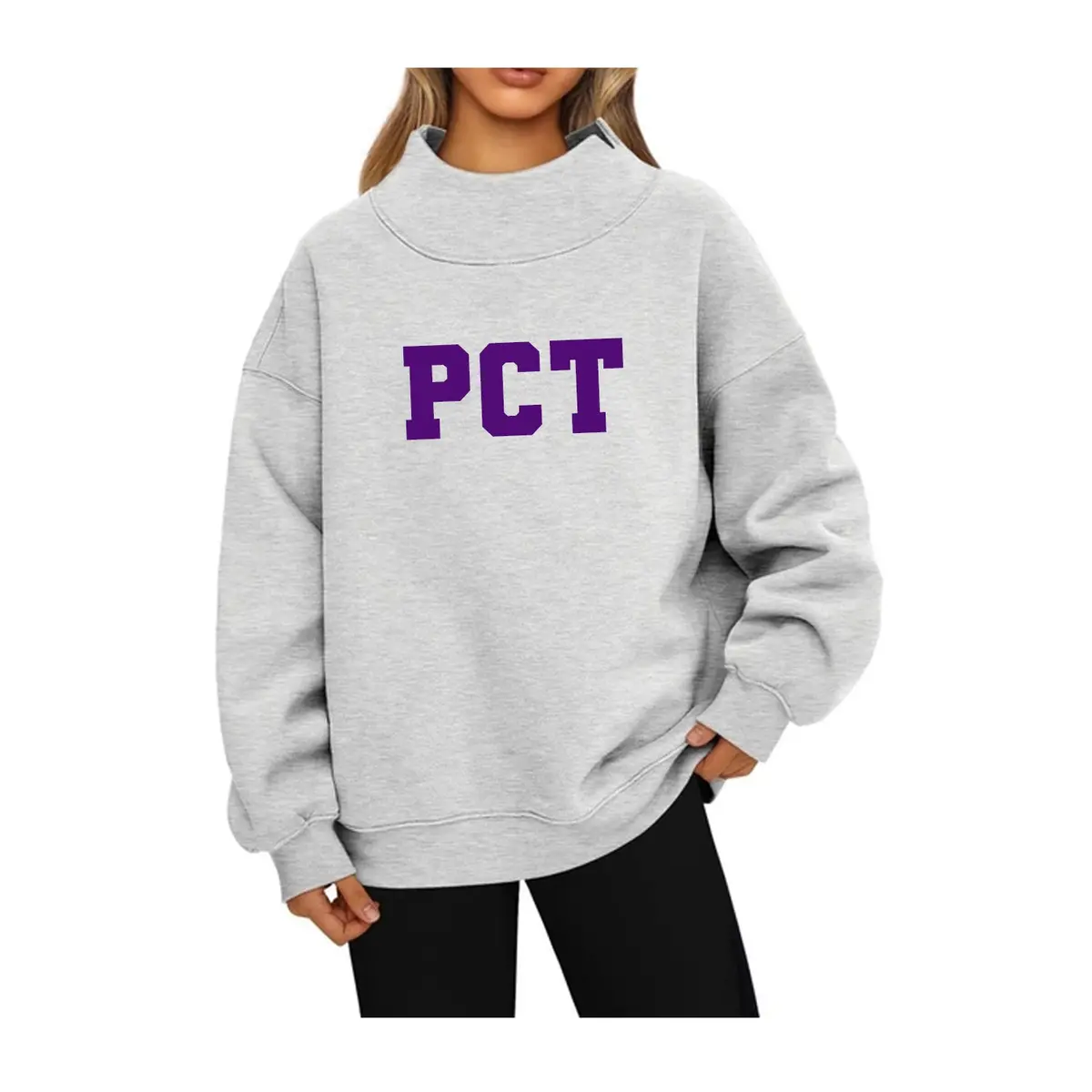 Phi Chi Theta Mock Neck Sweatshirt - Pct 1