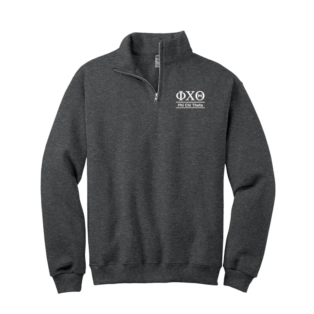 Phi Chi Theta Quarter Zip Sweatshirt 1