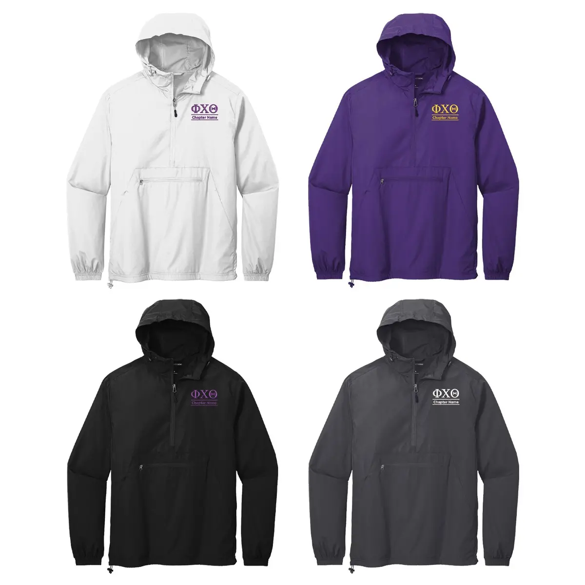 Phi Chi Theta Windbreaker - Chapter Name 1