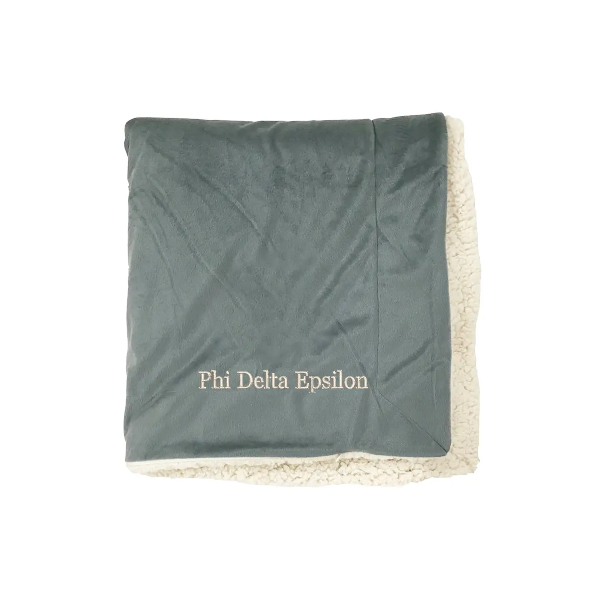 Phi Delta Epsilon Sherpa Lined Blanket 1