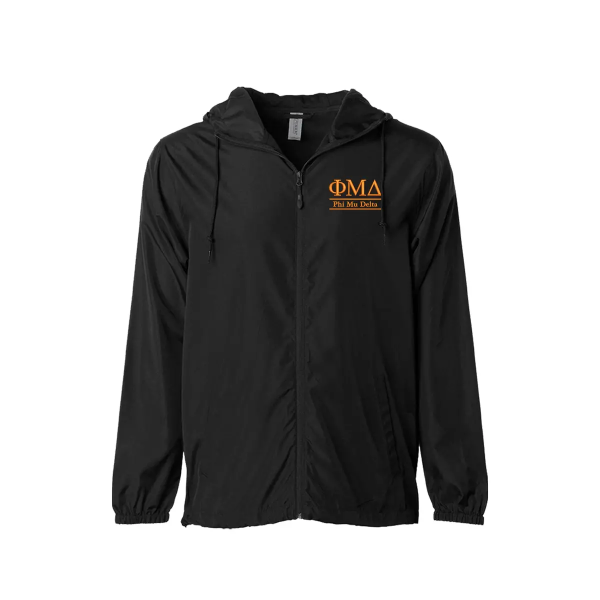 Phi Mu Delta Windbreaker Jacket - 2 Line Design 1