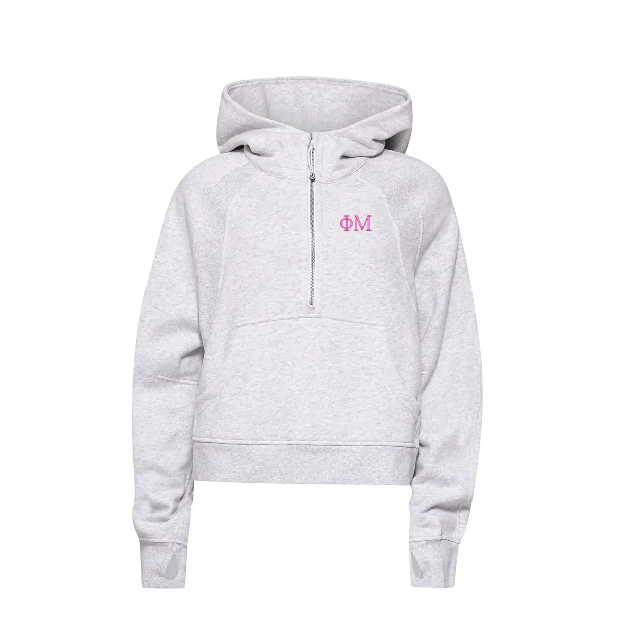 Phi Mu Lululemon Scuba Oversized Half-Zip Hoodie 1