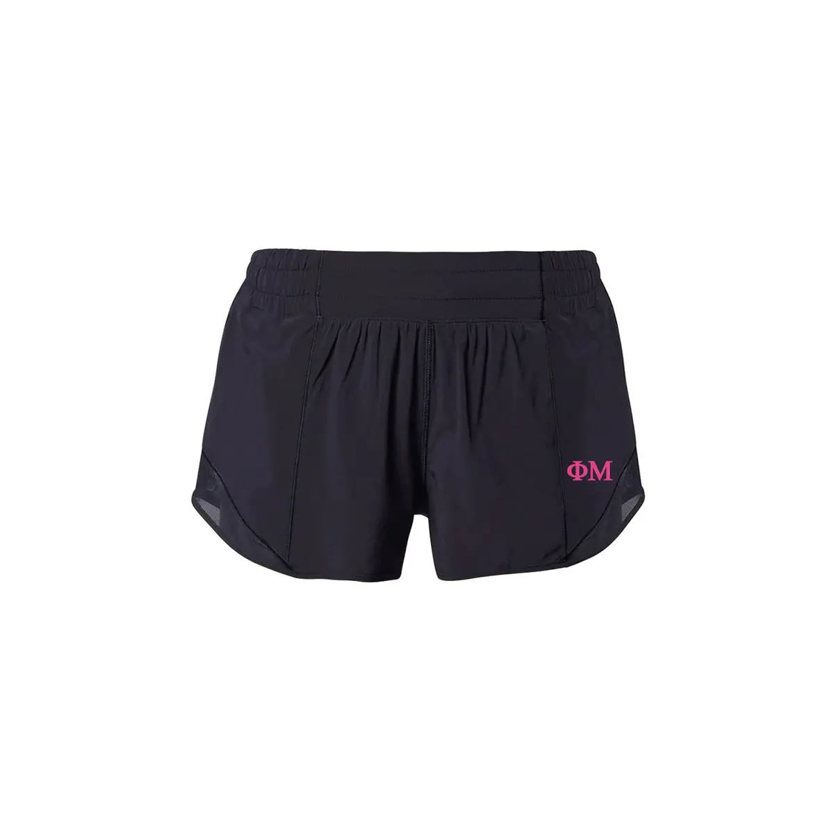 Phi Mu Lululemon Hotty Hot High-Rise Lined Short 2.5" - Black 1