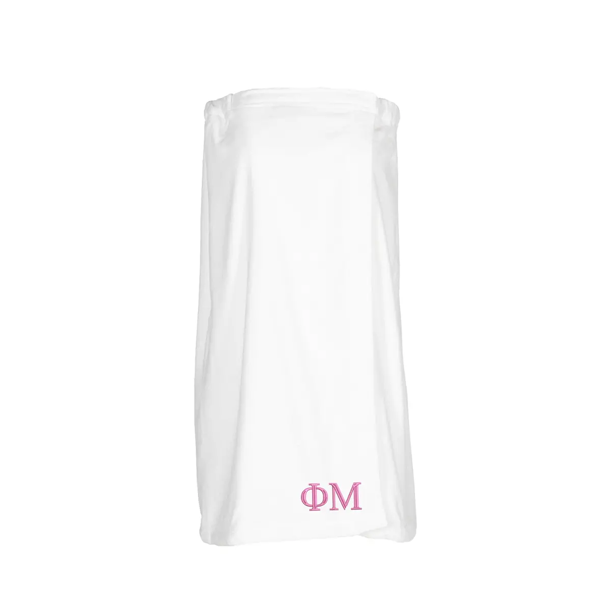 Phi Mu Terry Velour Spa Wrap 1