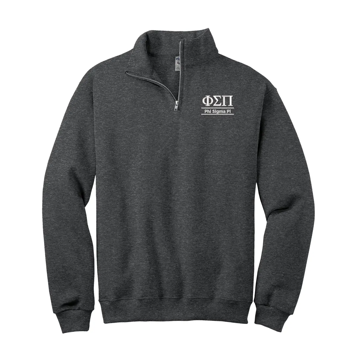 Phi Sigma Pi Quarter Zip Sweatshirt 1