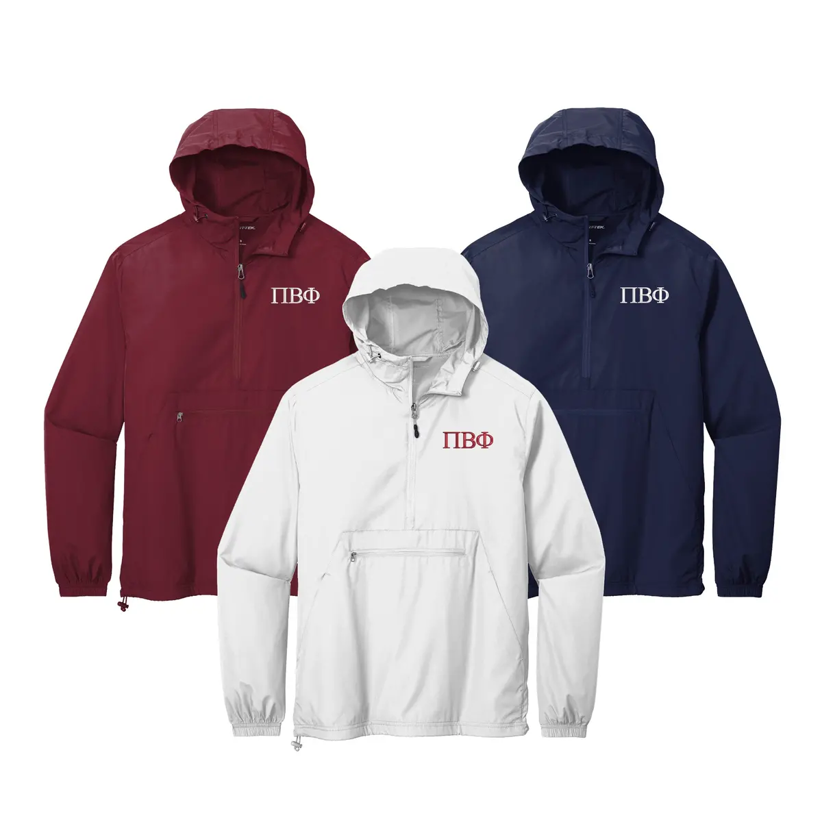 Pi Beta Phi Windbreaker - Letters 1