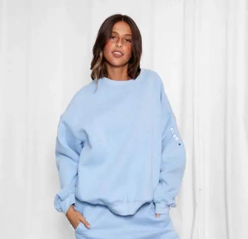 Pi Beta Phi Cloud Fleece Crewneck - Pi Phi 1