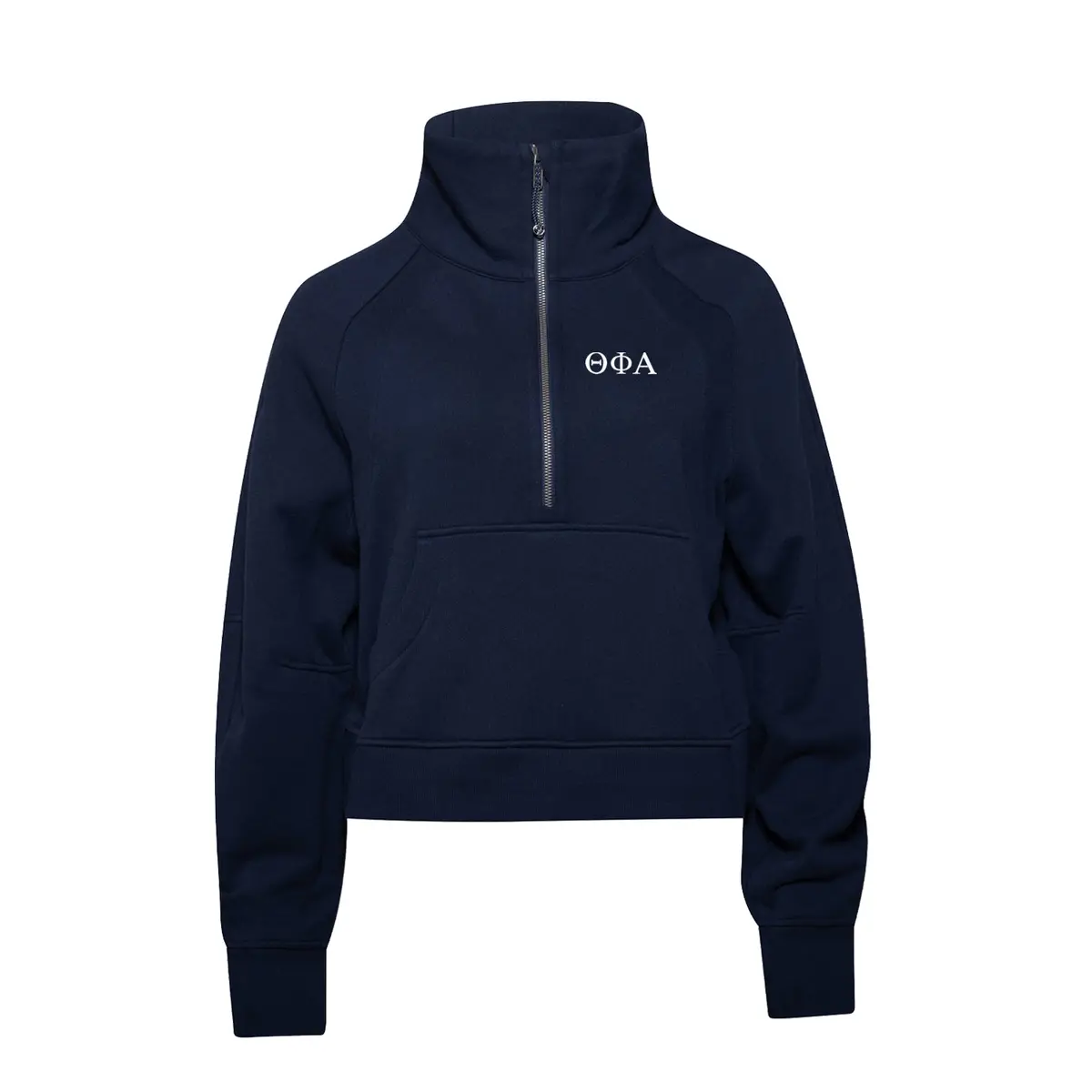 Theta Phi Alpha Lululemon Scuba Oversized Funnel-Neck Half Zip - True Navy 1