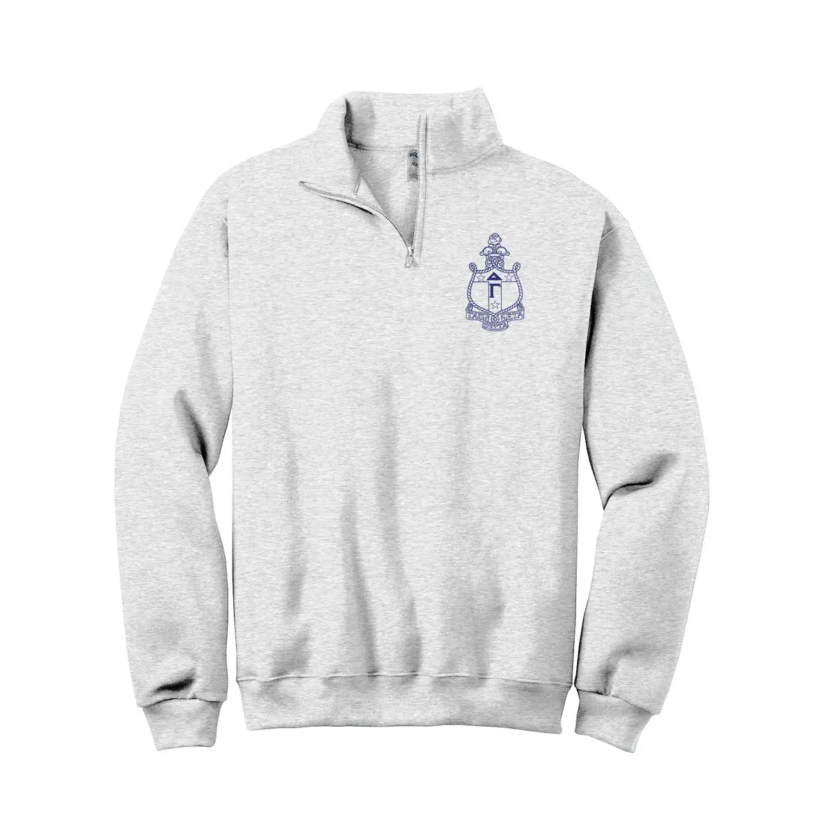 Delta Gamma Crest Quarter Zip 1