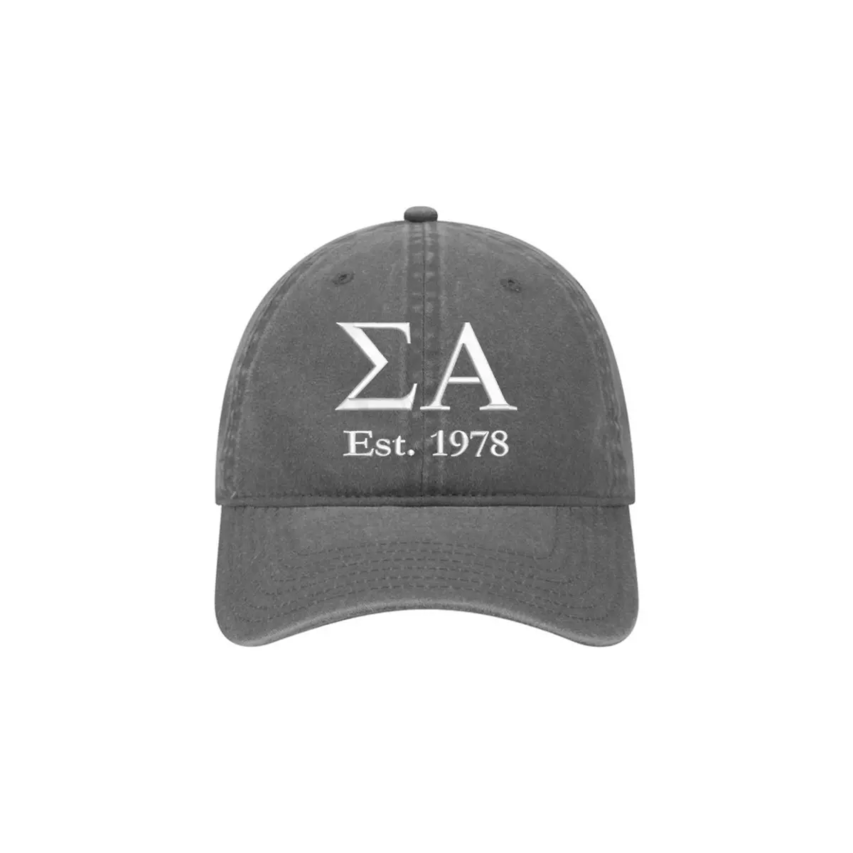 Sigma Alpha Beach Washed Hat 1