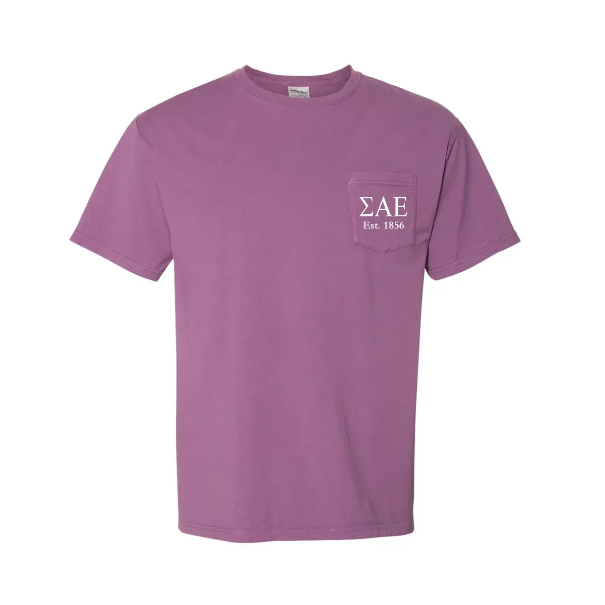 Sigma Alpha Epsilon Short Sleeve Pocket Tee 1