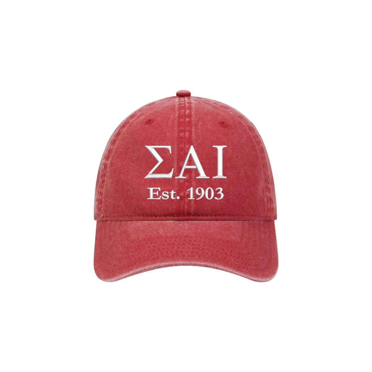 Sigma Alpha Iota Beach Washed Hat 1