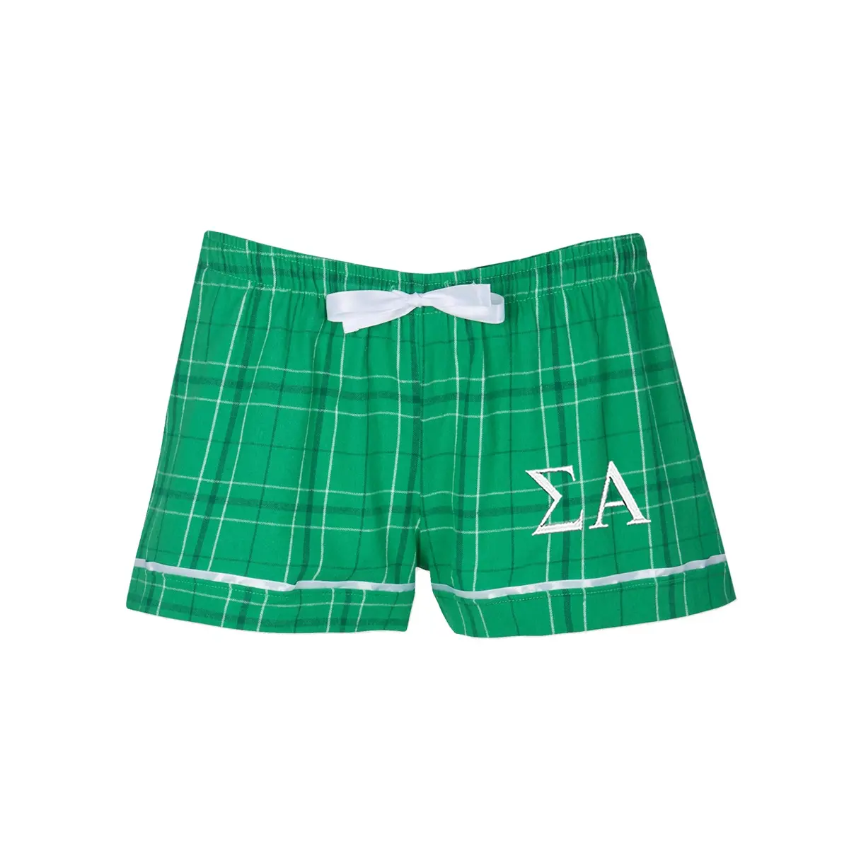 Sigma Alpha Flannel Boxer Shorts 1