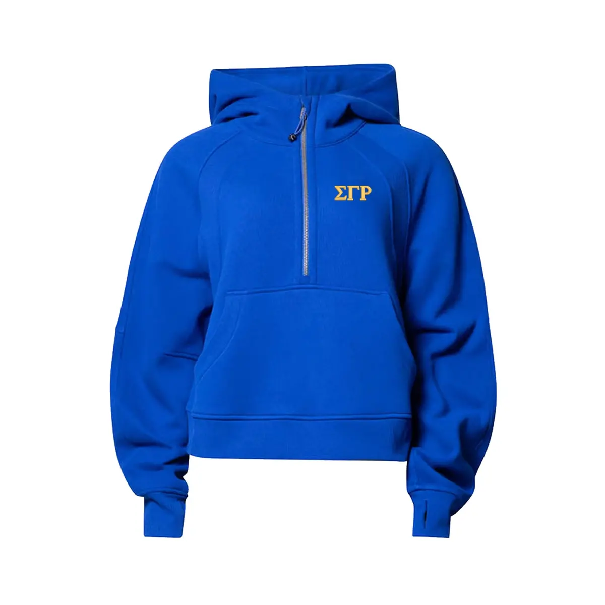 Limited Edition Sigma Gamma Rho Lululemon Scuba Half-Zip Hoodie - Blazer Blue 1