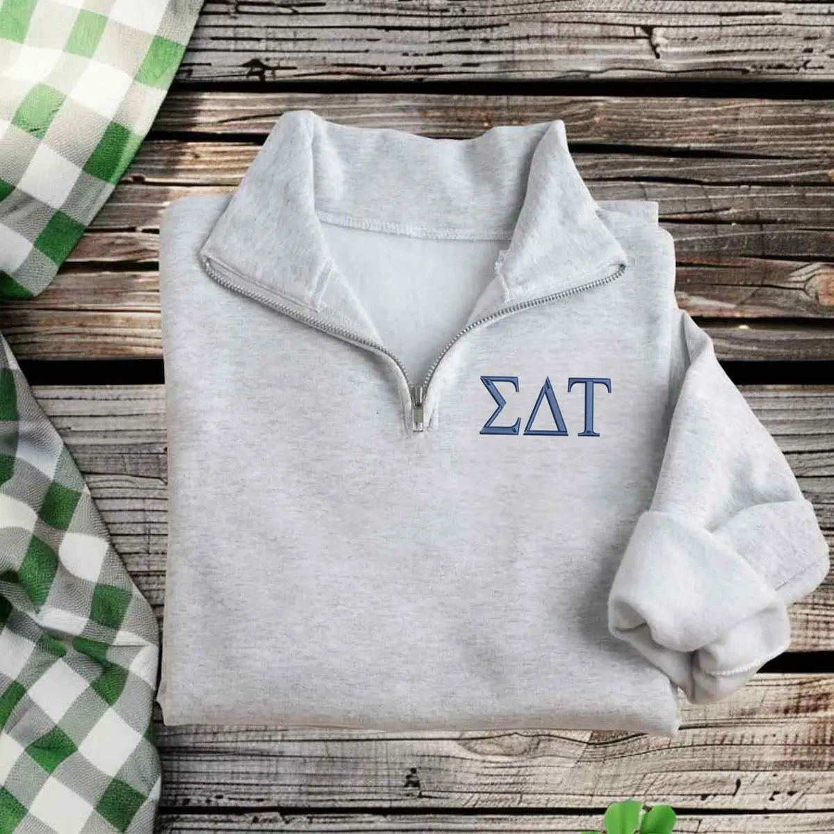 Sigma Delta Tau Qzip Sweatshirt 1