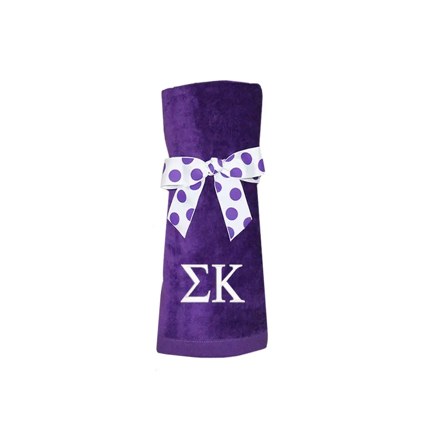 Sigma Kappa Beach Towel 1