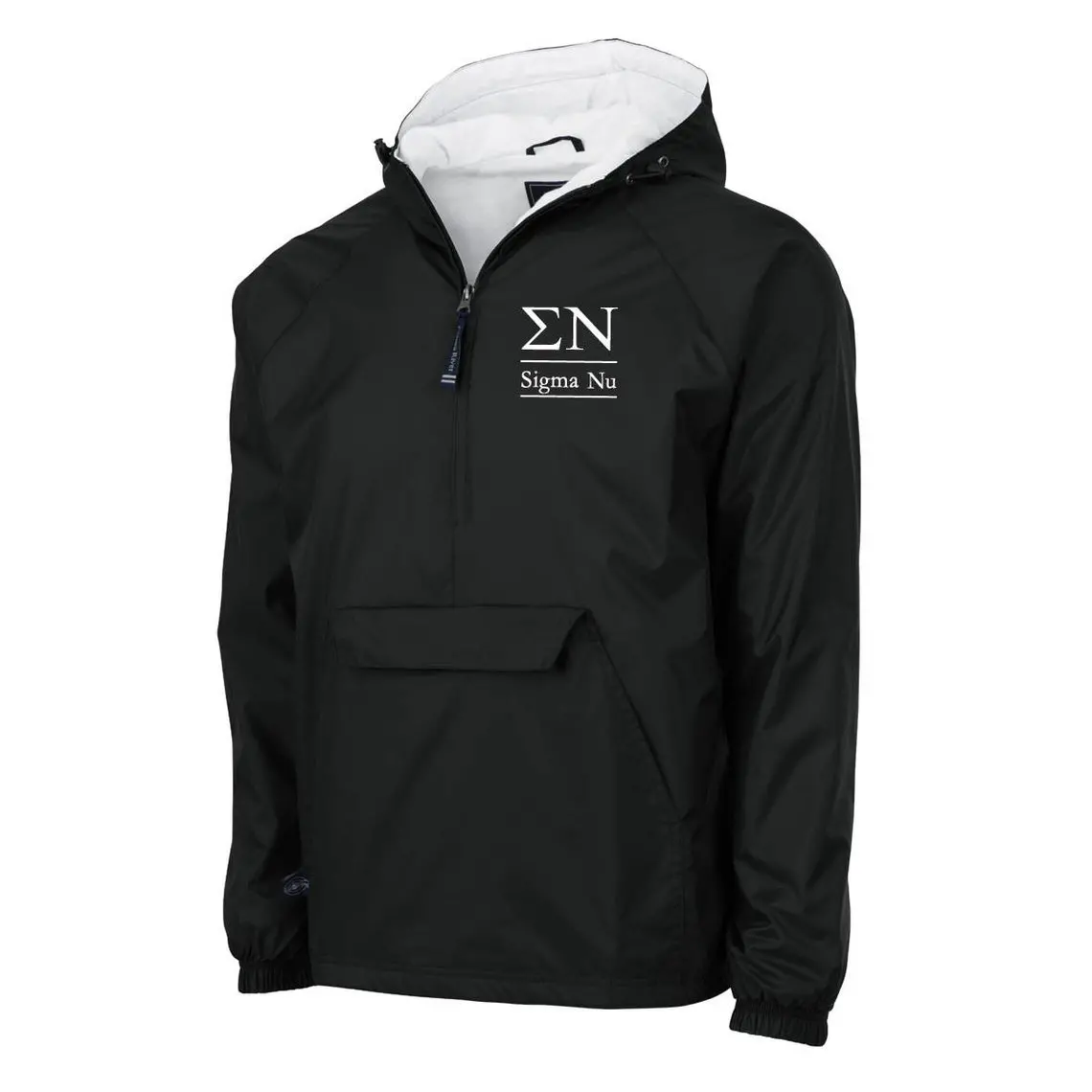 Sigma Nu Flannel Lined Windbreaker 1