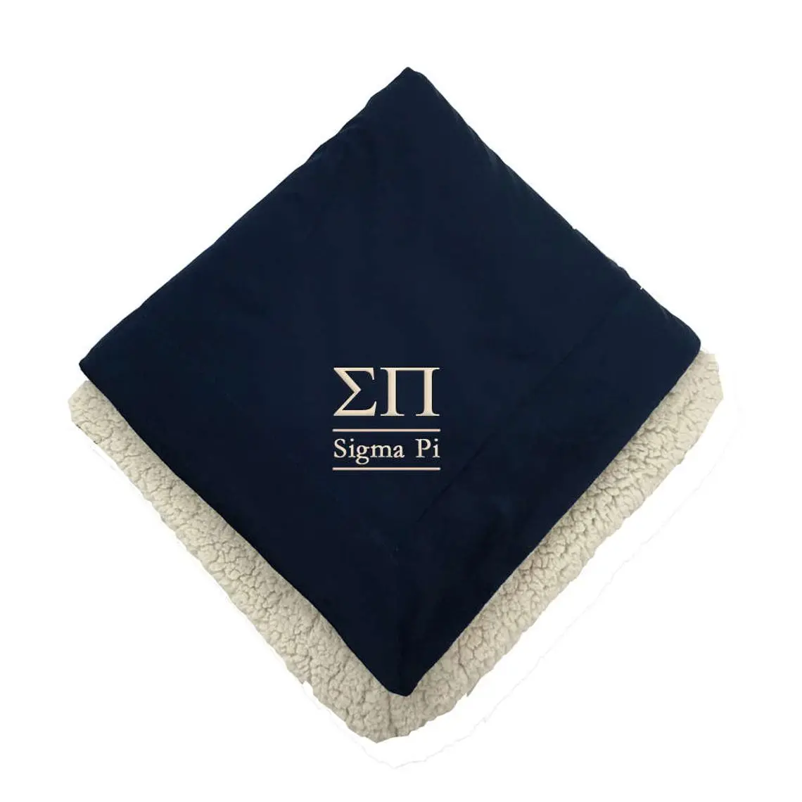 Sigma Pi Sherpa Lined Blanket 1