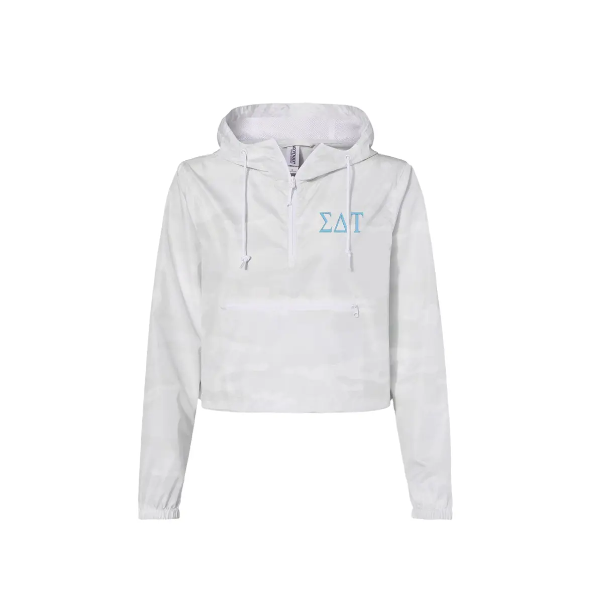 Sigma Delta Tau Crop Windbreaker 1