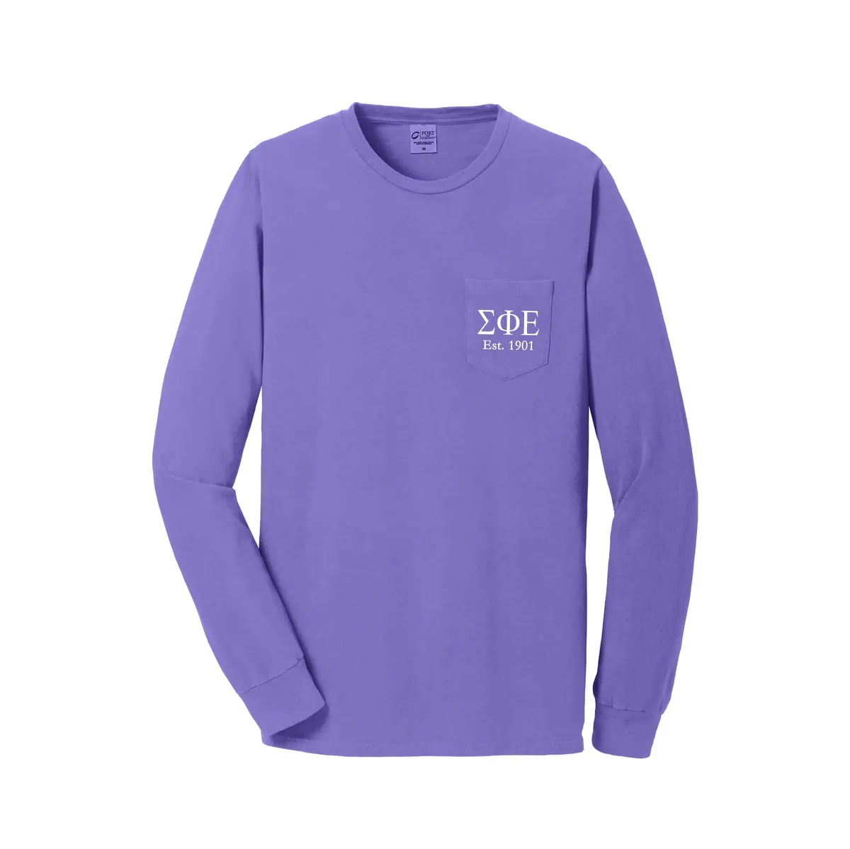 Sigma Phi Epsilon Long Sleeve Pocket Tee 1