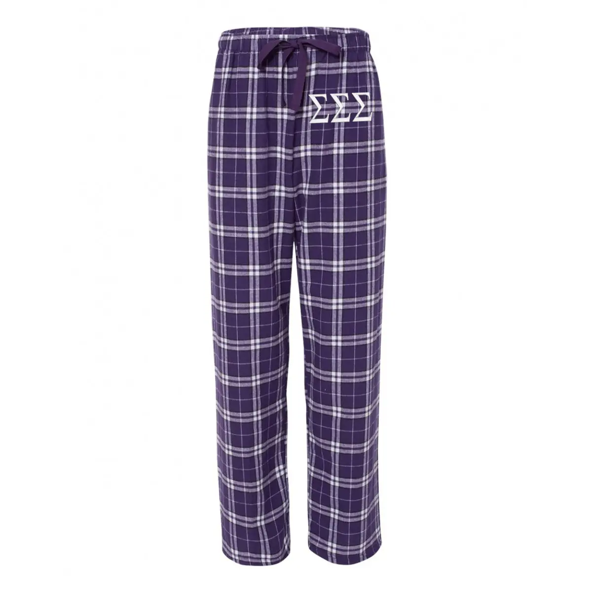 Sigma Sigma Sigma Flannel Pants 1