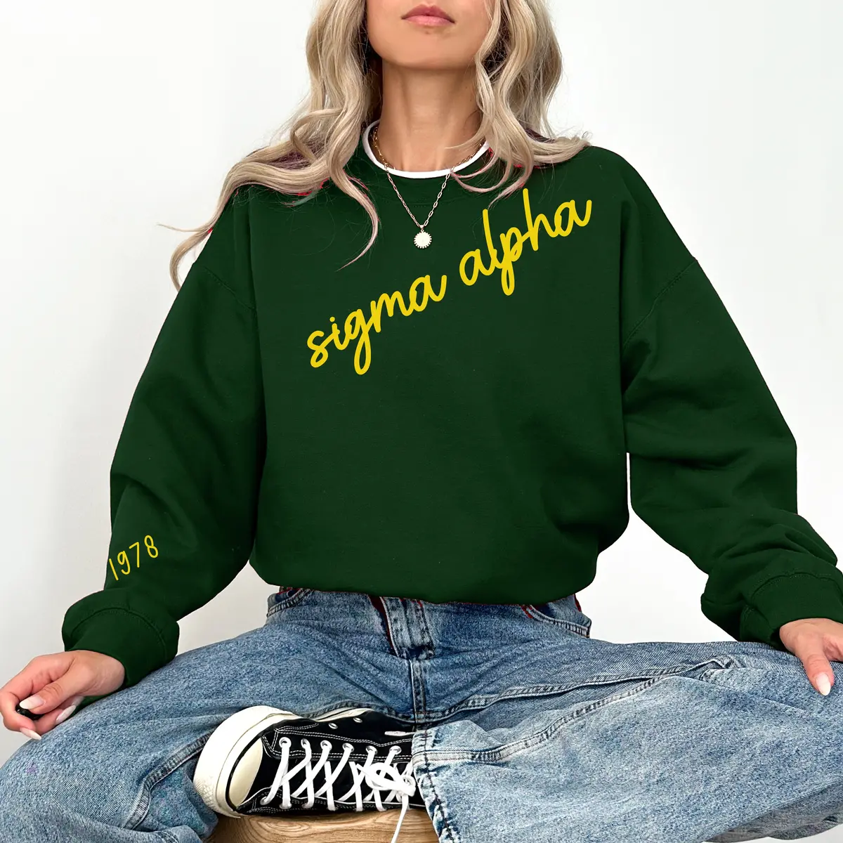 Sigma Alpha 1978 Avenue Crewneck 1