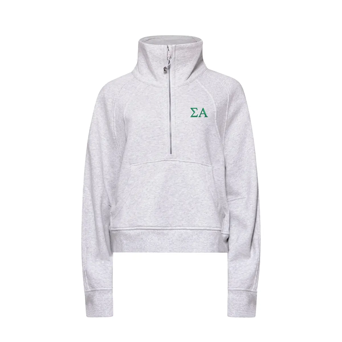 Sigma Alpha Lululemon Scuba Oversized Funnel-Neck Half Zip 1