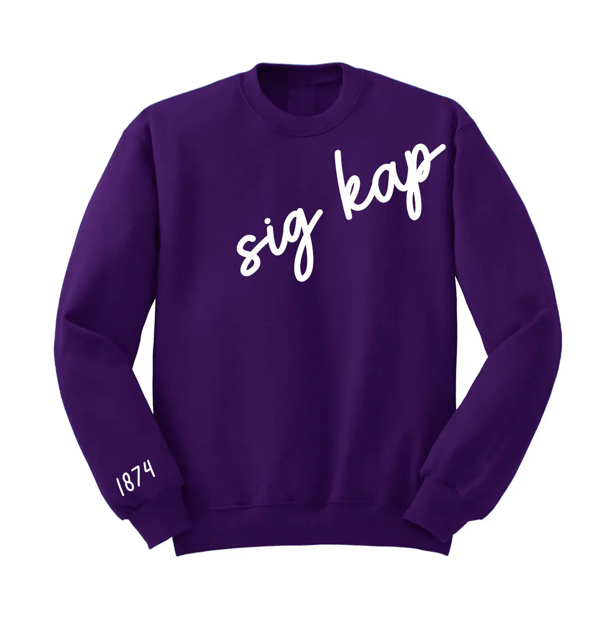 Sigma Kappa 1874 Avenue Crewneck 1