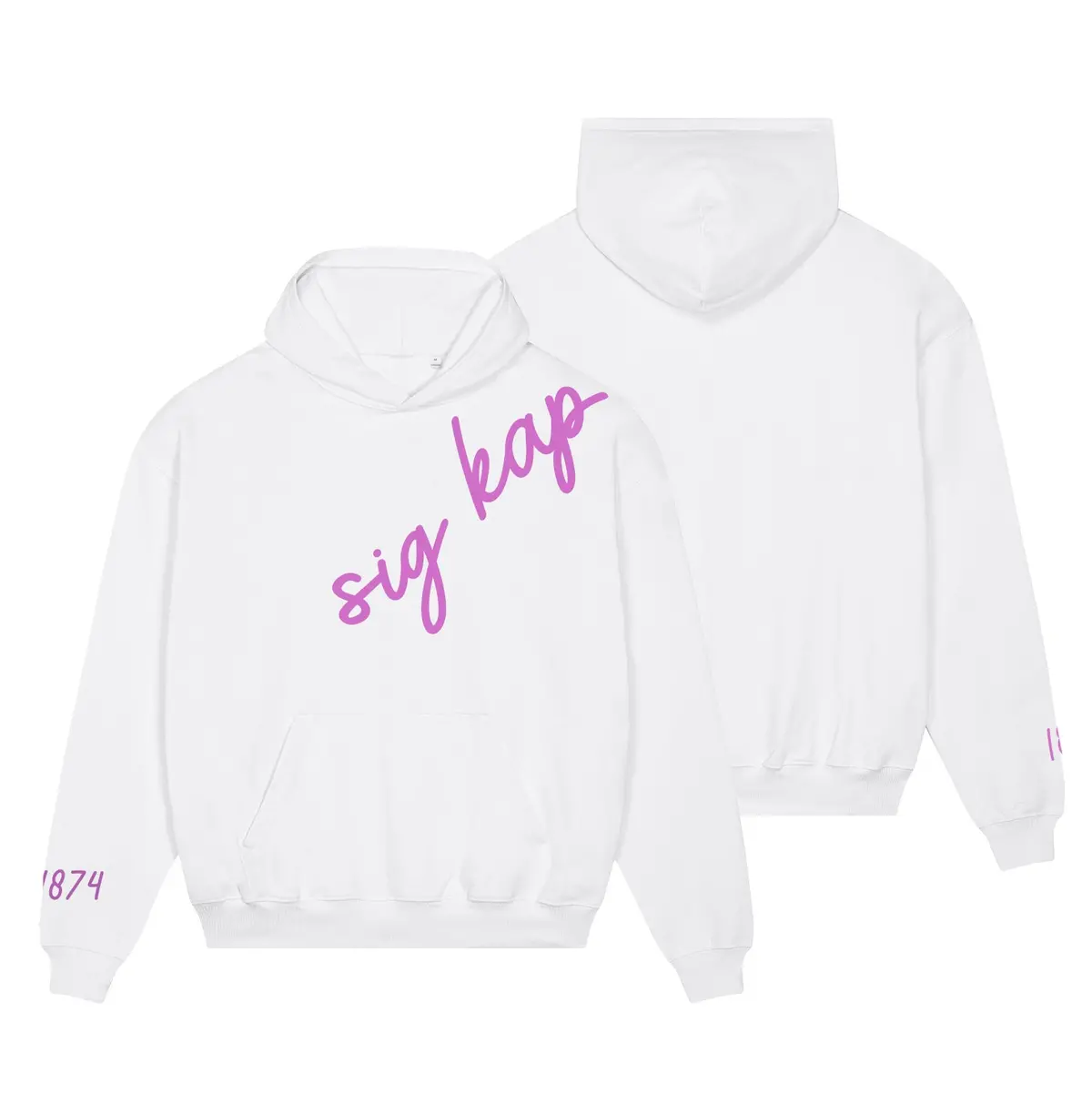 Sigma Kappa 1874 Avenue Pullover Hoodie 1