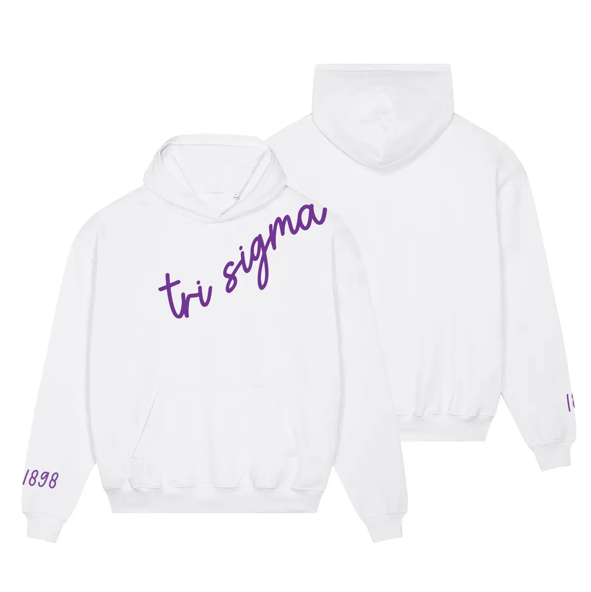Sigma Sigma Sigma 1898 Avenue Pullover Hoodie 1