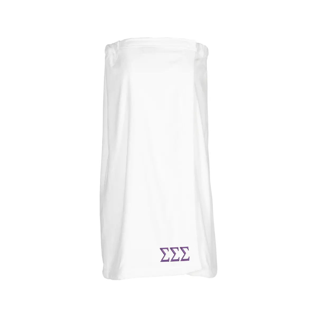 Sigma Sigma Sigma Terry Velour Spa Wrap 1