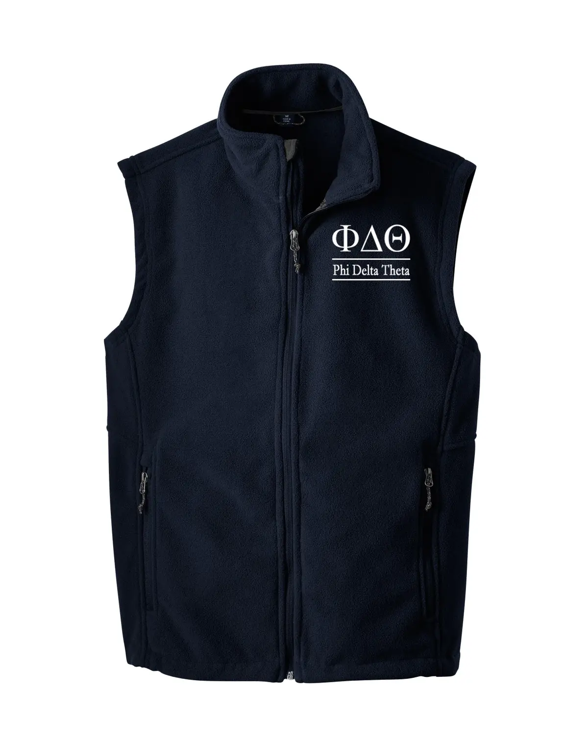 Phi Delta Theta Fleece Vest 1