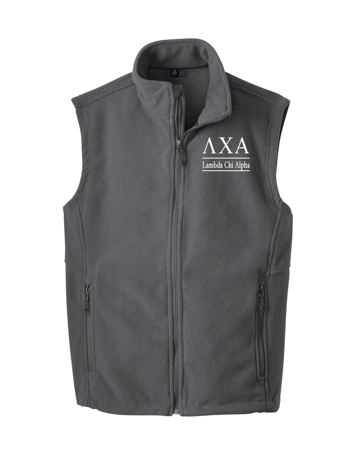 Lambda Chi Alpha Fleece Vest 1