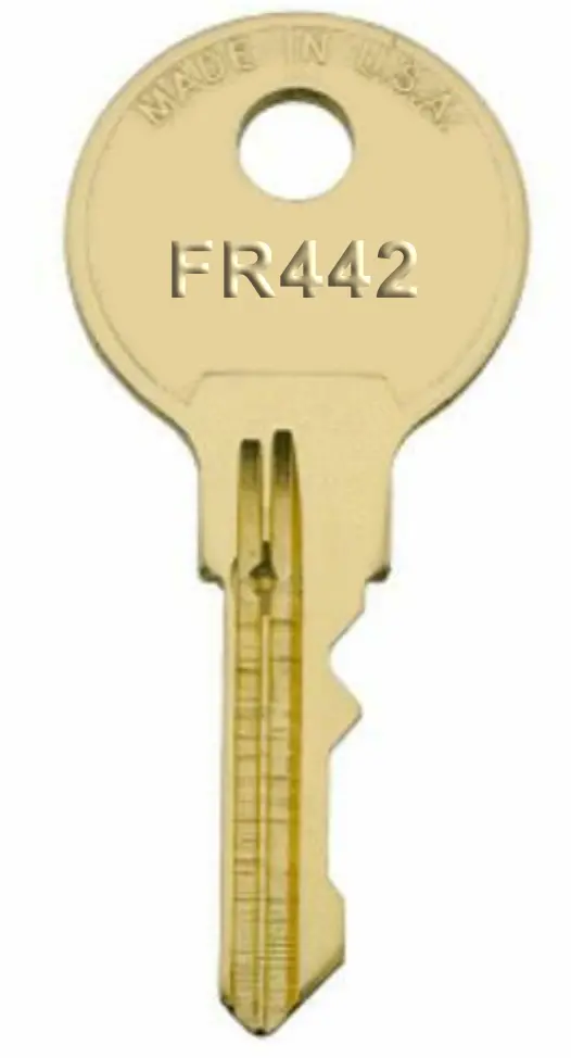 Steelcase Fr442 File Cabinet Key 1