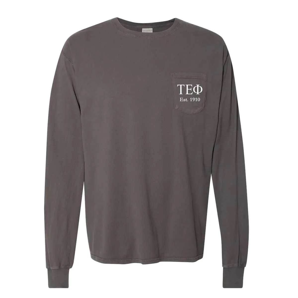 Tau Epsilon Phi Long Sleeve Pocket Tee 1