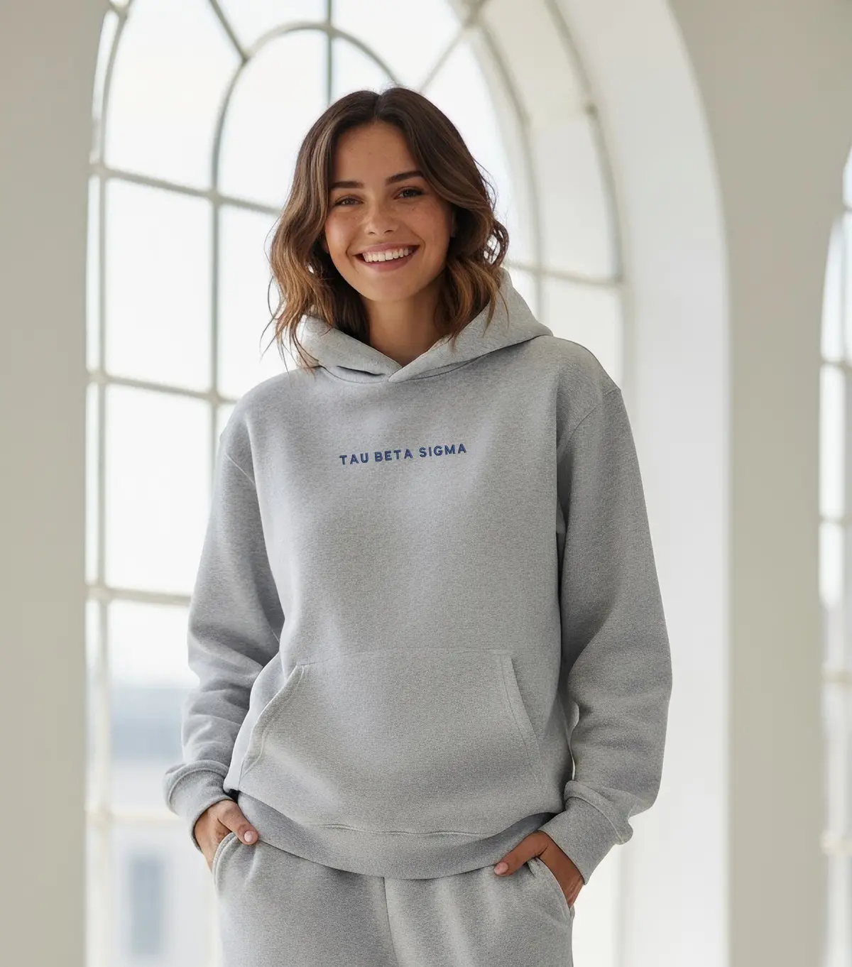 Tau Beta Sigma Fave Fit Hoodie - Wordmark 1