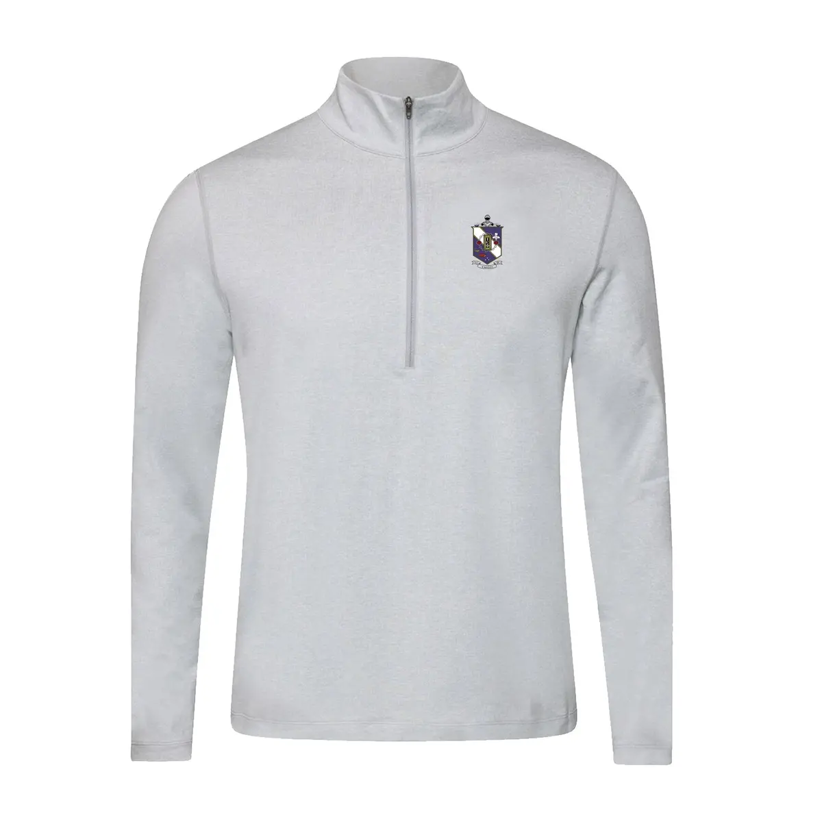 Tau Epsilon Phi Lululemon Soft Jersey Half Zip With Crest 1