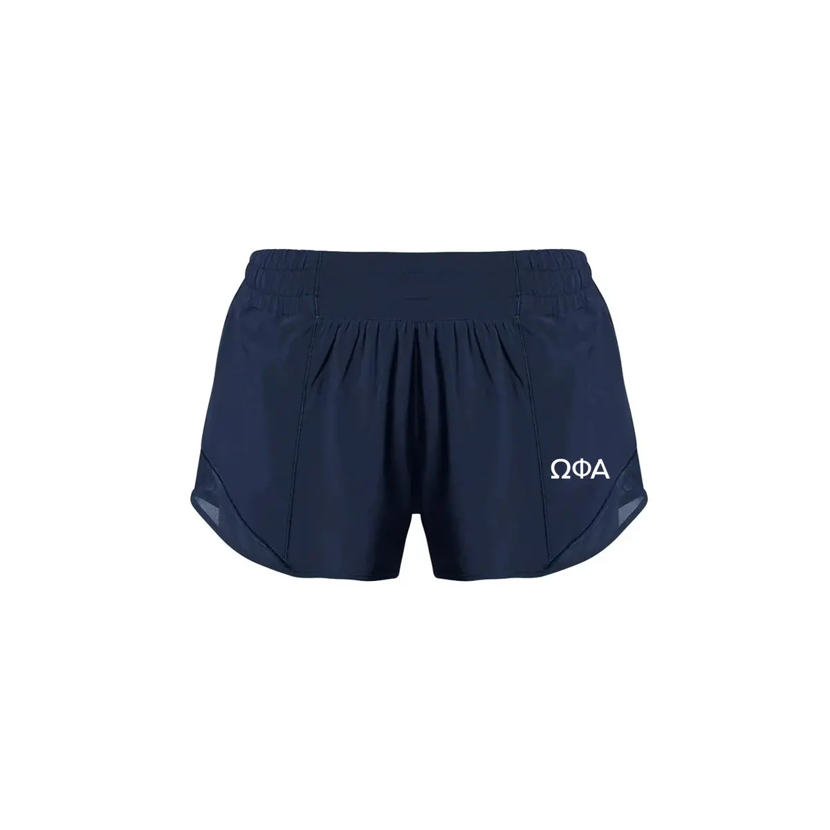 Omega Phi Alpha Lululemon Hotty Hot High-Rise Lined Short 2.5" - Navy 1