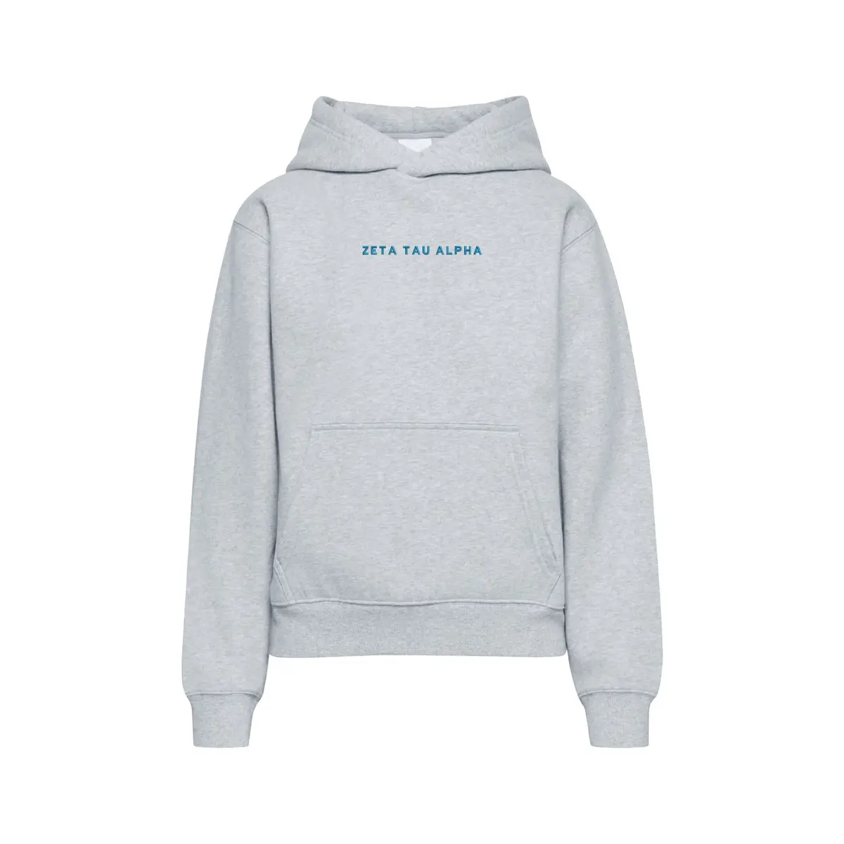 Zeta Tau Alpha Fave Fit Hoodie - Wordmark 1