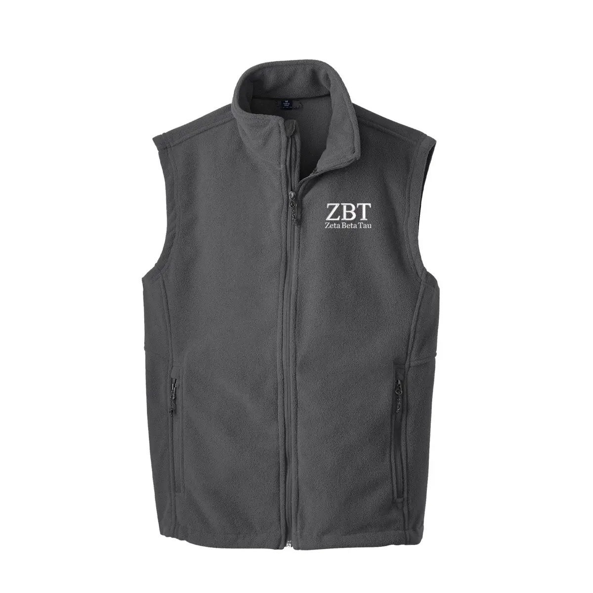 Zeta Beta Tau Fleece Vest 1