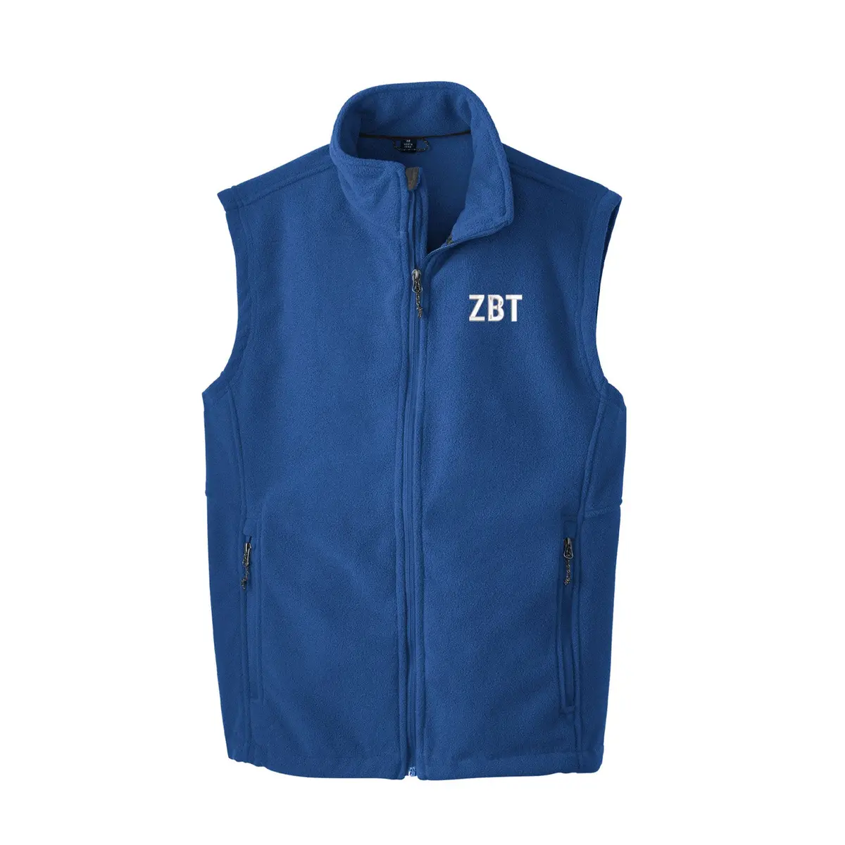 Zeta Beta Tau Fleece Vest - Letters 1